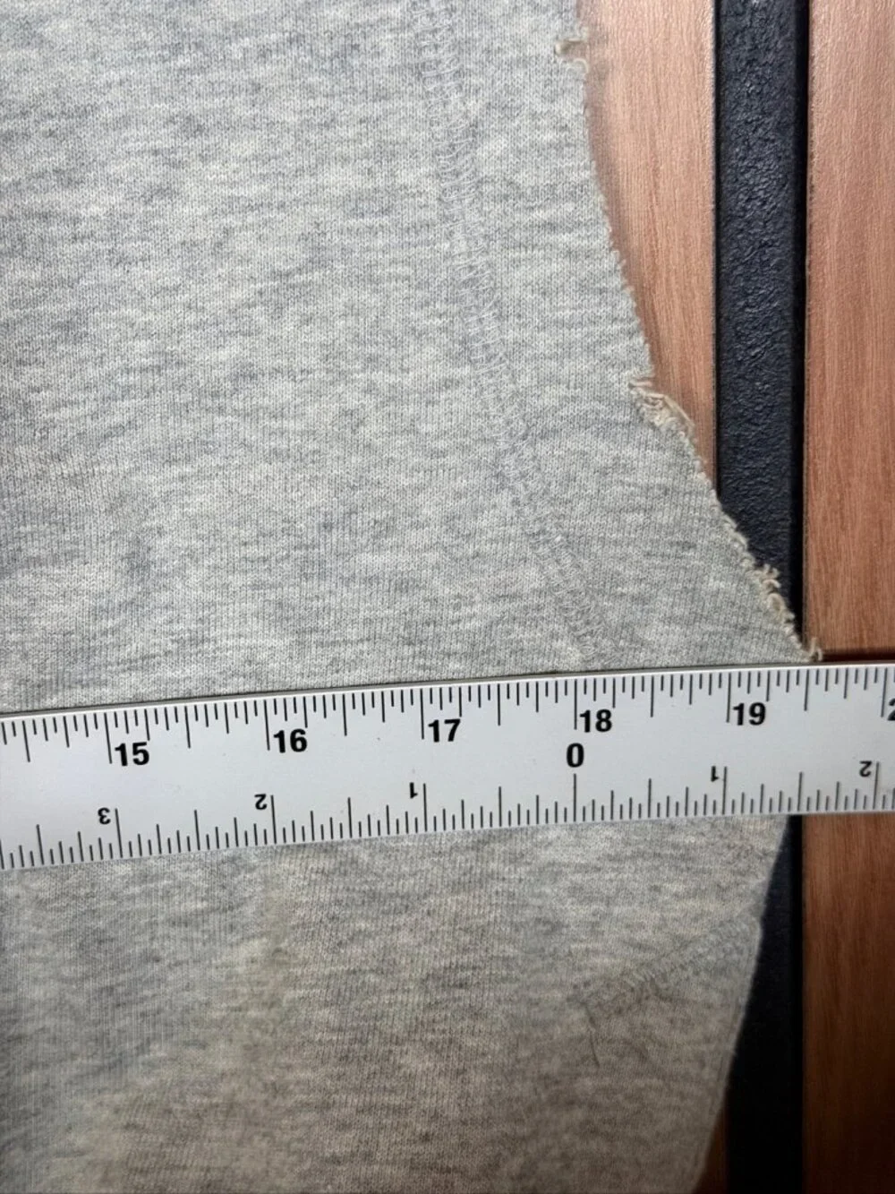 Free People Sweater XS Womens Gray Fleece Vest Cotton Poly Tunic - Picture 3 of 7